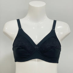 Pack of 4 Wbomen’s Cotton Emroidered Bras – Non Padded, Soft & Comfortable